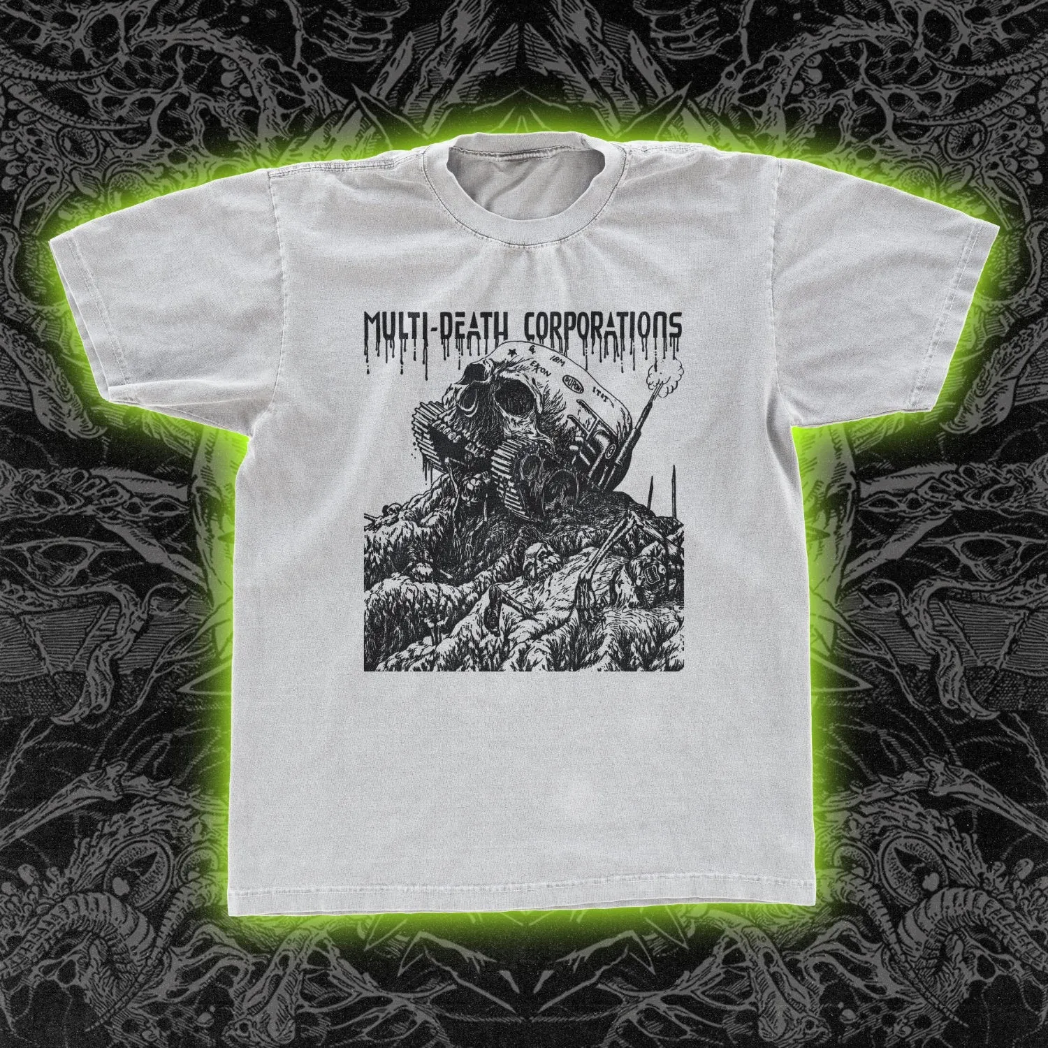 Multi Death Corporations Classic Tee