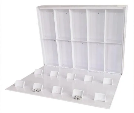 Multi Section Charity Box