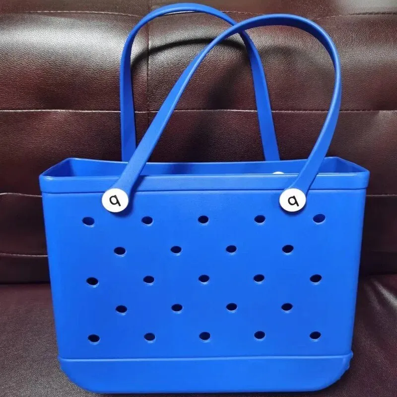 Oversize Waterproof Eva Tote Bag - Washable Tote Bag For Beach, Sports, Market