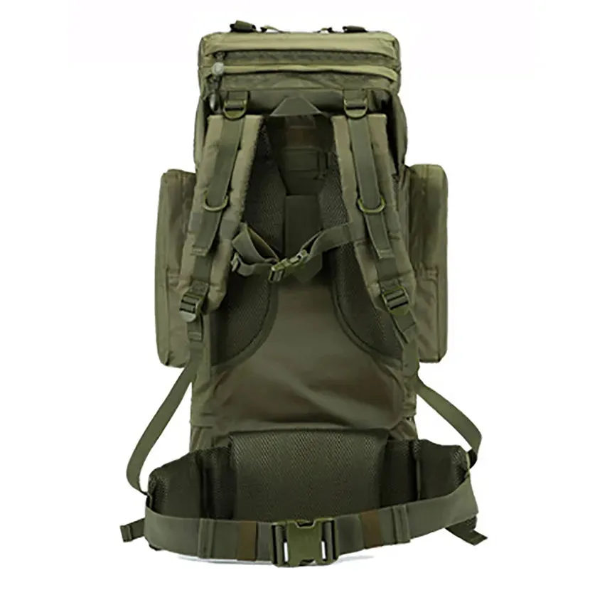 Oxford Expedition Backpack 70L Unisex - Waterproof, High-Capacity, and Durable