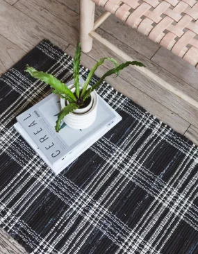 Plaid Sakiori Denim Mat