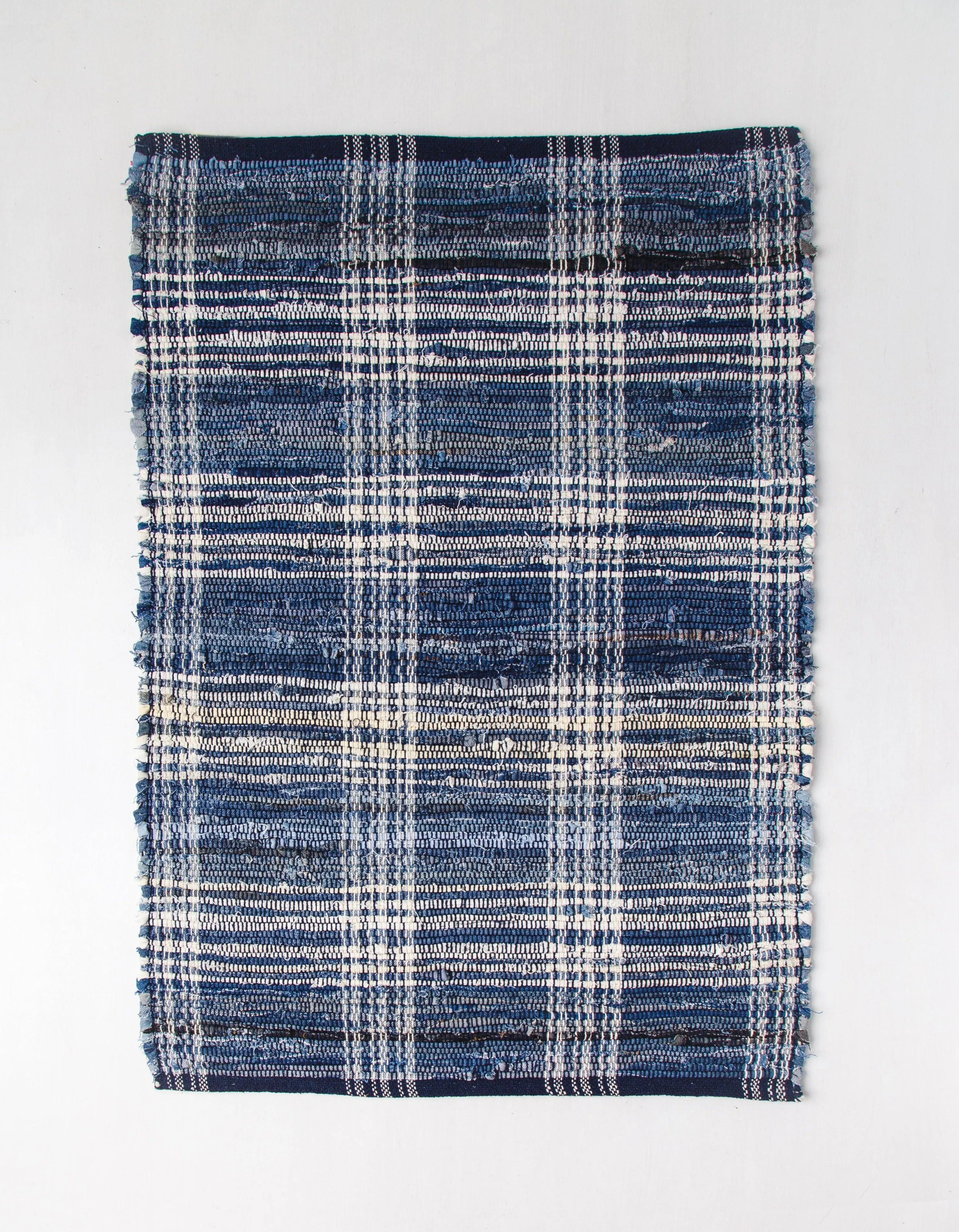 Plaid Sakiori Denim Mat