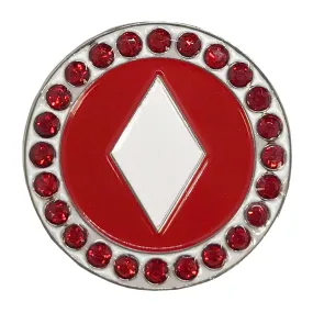 Poker Diamond Golf Ball Marker