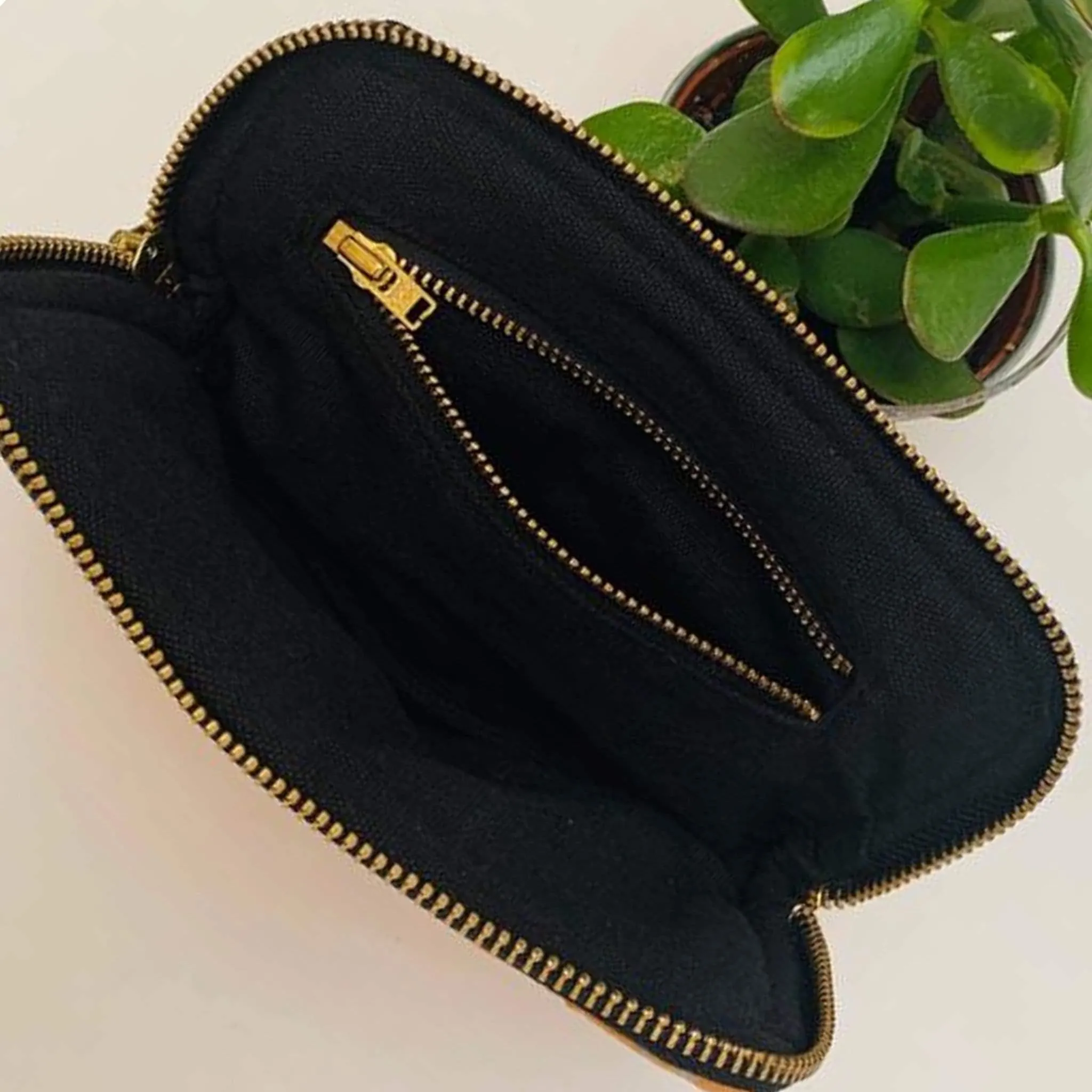 Recycled Silk UK Cosmetic Bag (One-Off Print)