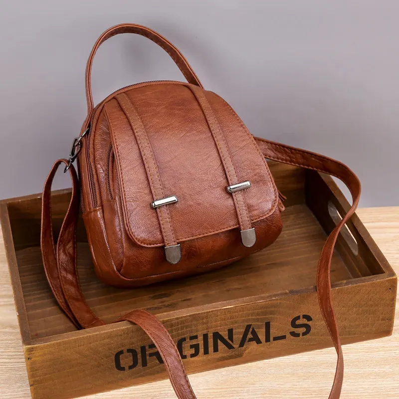 Rustic Elegance Mini Crossbody – Compact & Chic for Her