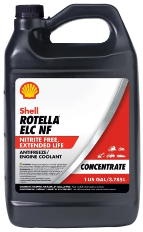 Shell Rotella 550041812 Extended Life Nitrite-Free Coolant, 1 gal Jug, Red :EA: QUANTITY: 6