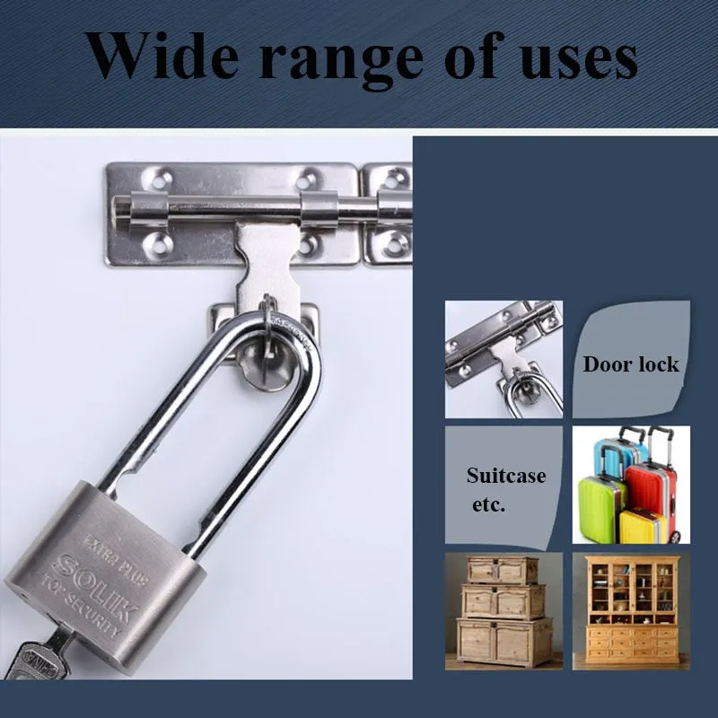 Stainless Steel Anti-Theft Waterproof PadLock