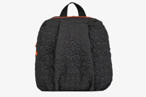 Stars Black Backpack Orange Zippers