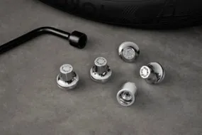 Toyota OEM Alloy Wheel Locks - Chrome | 2024  Toyota Tacoma