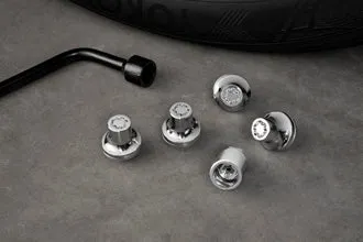 Toyota OEM Alloy Wheel Locks - Chrome | 2024  Toyota Tacoma
