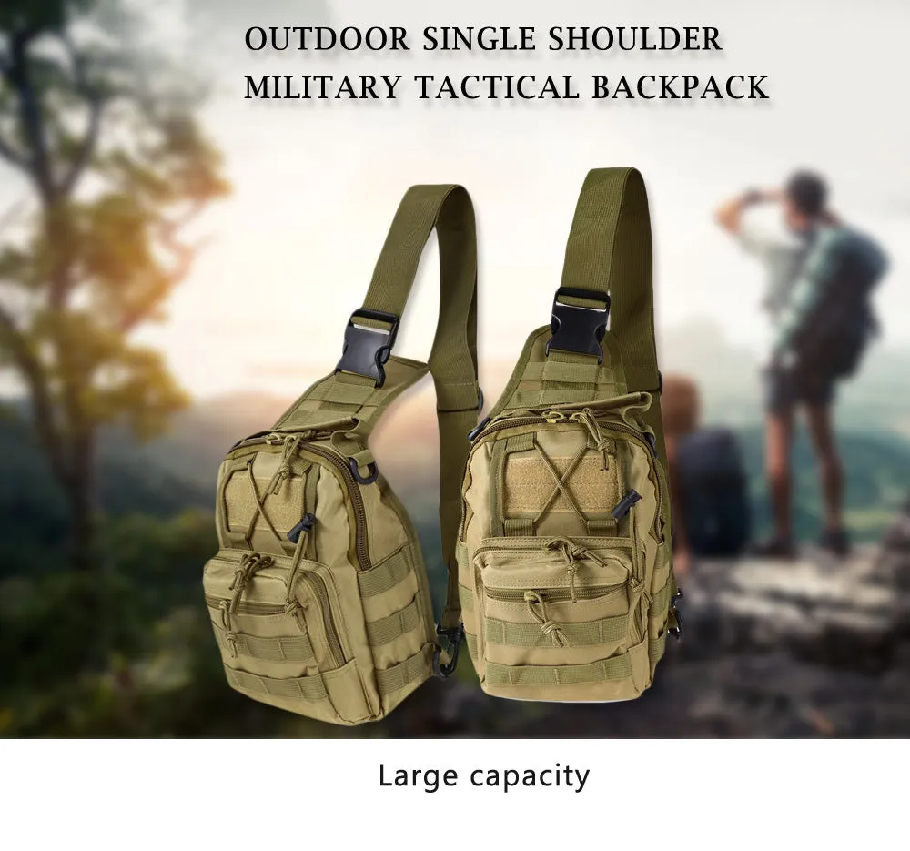 Unisex Tactical Camping Hiking Hunting Camouflage Shoulder Backpacks