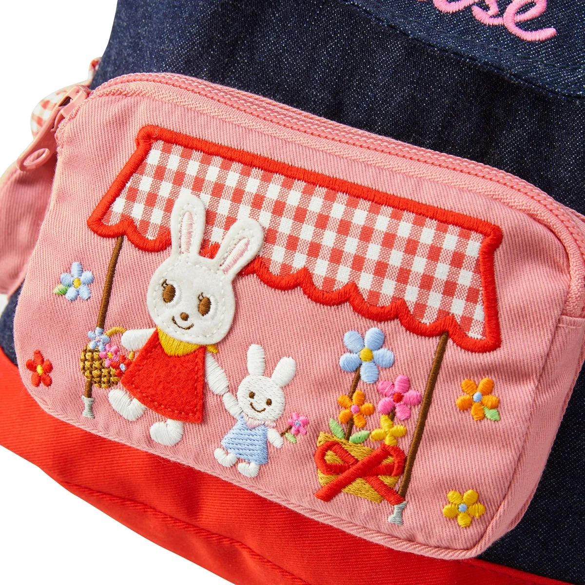 Usako’s Floral Denim Backpack