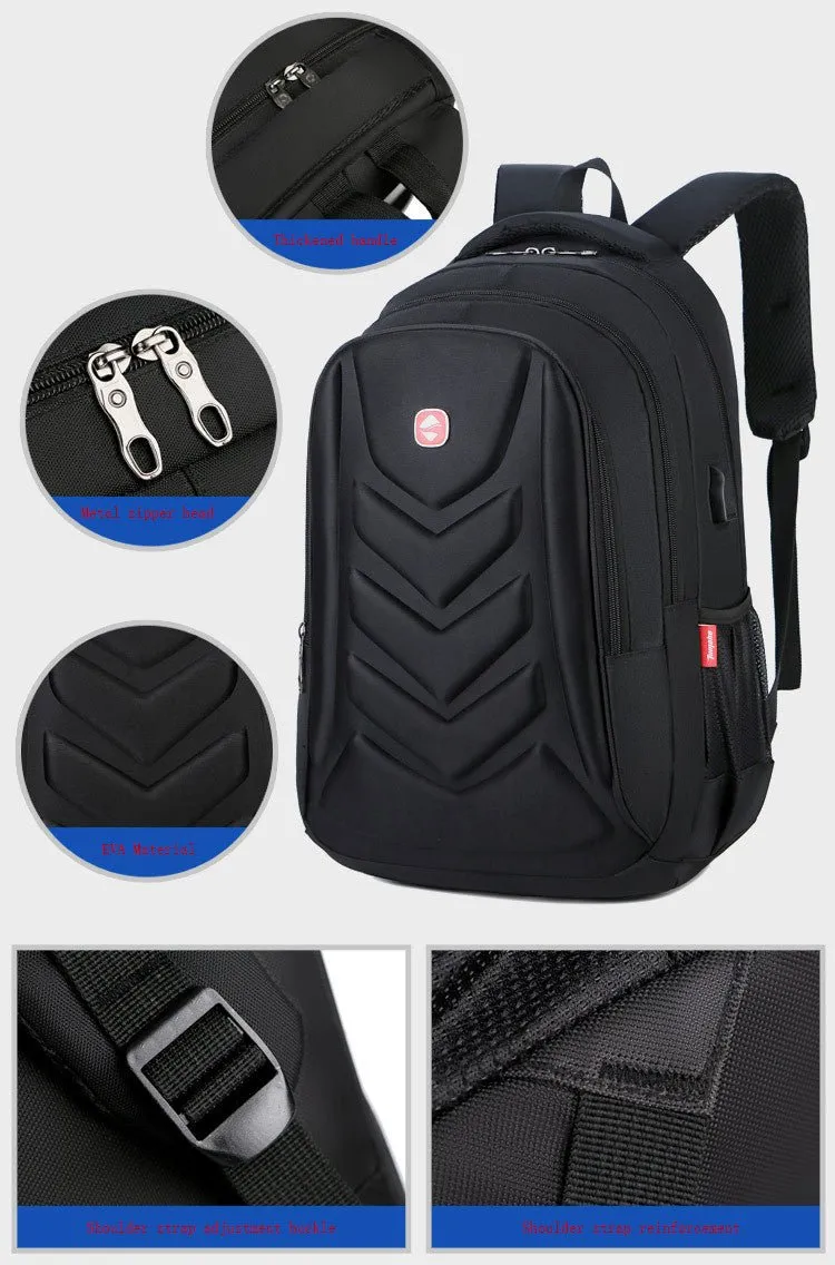 USB Charging Anti Theft Laptop Computer Bag Unisex Backpack