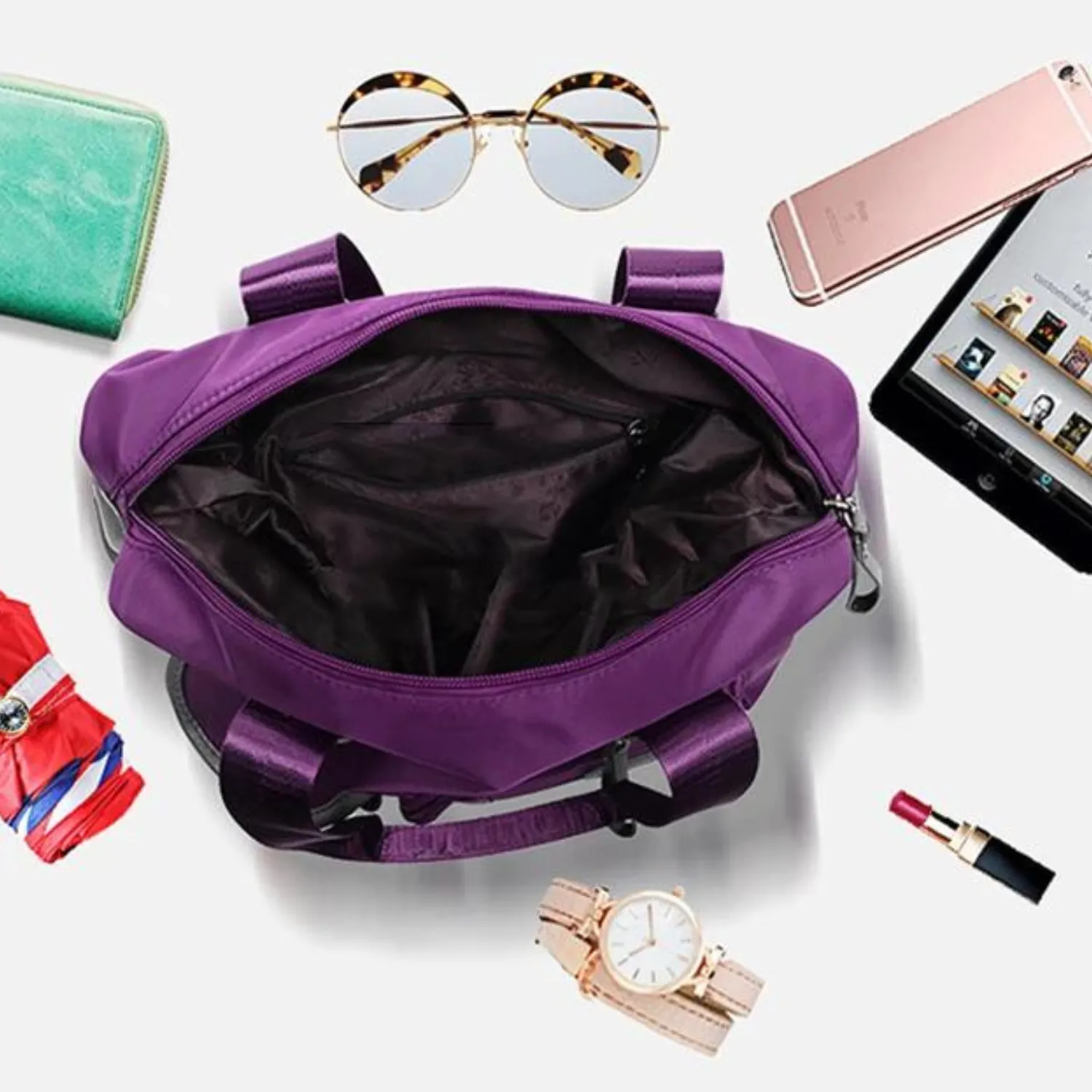 Versatile Nylon Messenger Bag - Chic & Practical