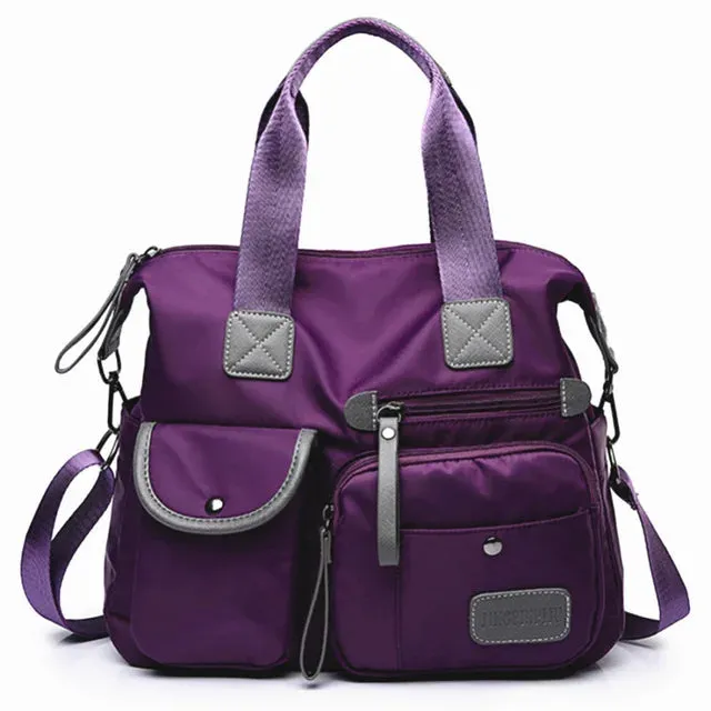 Versatile Nylon Messenger Bag - Chic & Practical