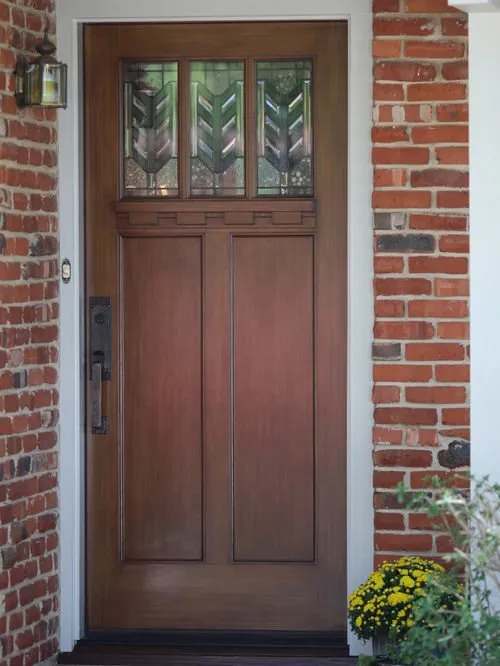 Vintage Anti-Theft Single Craftsman Doorsby Doorwin