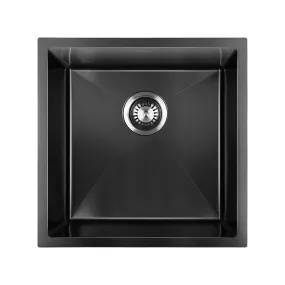 Welba Kitchen Sink Stainless Steel Laundry Sink Under/Top Mount Single Bowl