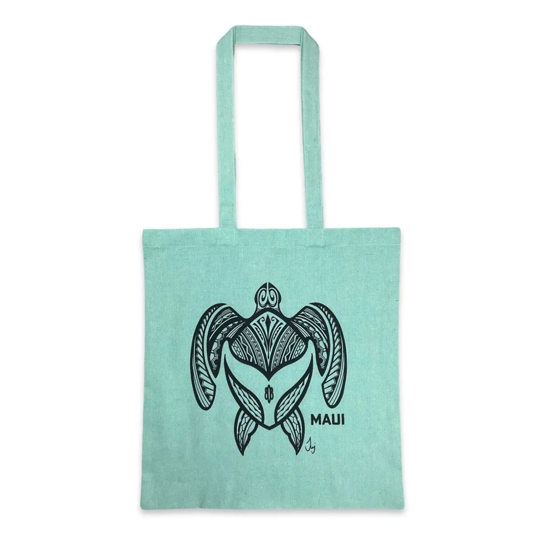 Whale Tail Honu (Turtle) Tote Bag