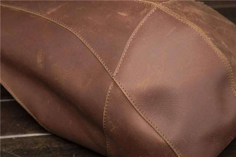 Woman Backpack Genuine Leather Shoulder Anti-theft Back Zipper Pouch