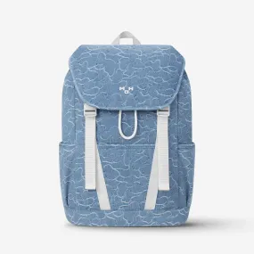 Young Tour Backpack | Camouflage Denim | 18L